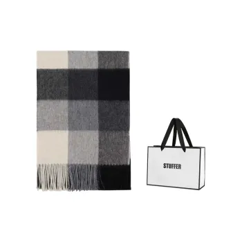 STUFFER 100% Pure Wool Knit Scarves Unisex