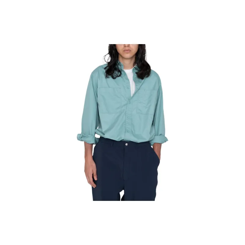 THE NORTH FACE Double Pocket Field Work Shirt Shirt Men's Mint Green-2