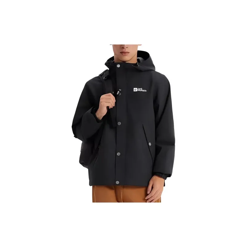 Jack Wolfskin Jackets Coats Men's Black-1