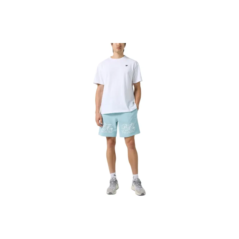 PUMA X Palm Tree Crew Casual Shorts Men's Cyan-6