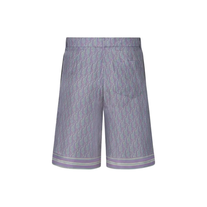 DIOR Casual Shorts Men Blue-1