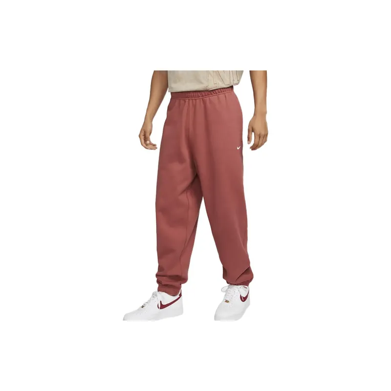 Nike Knitted Sweatpants Men Rusty Red-4
