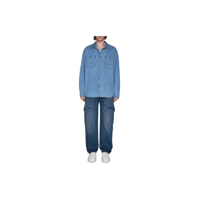 ISABEL MARANT Long Sleeved Button Up Shirt-1