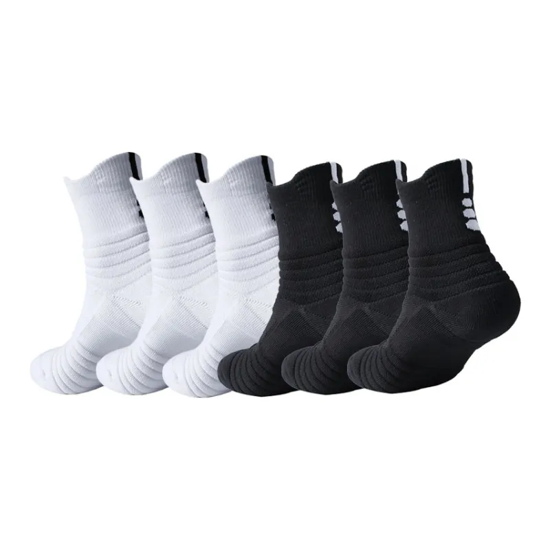 Brute Rabbit Basketball Socks Men's 3 Pack Available In Three Colors-74