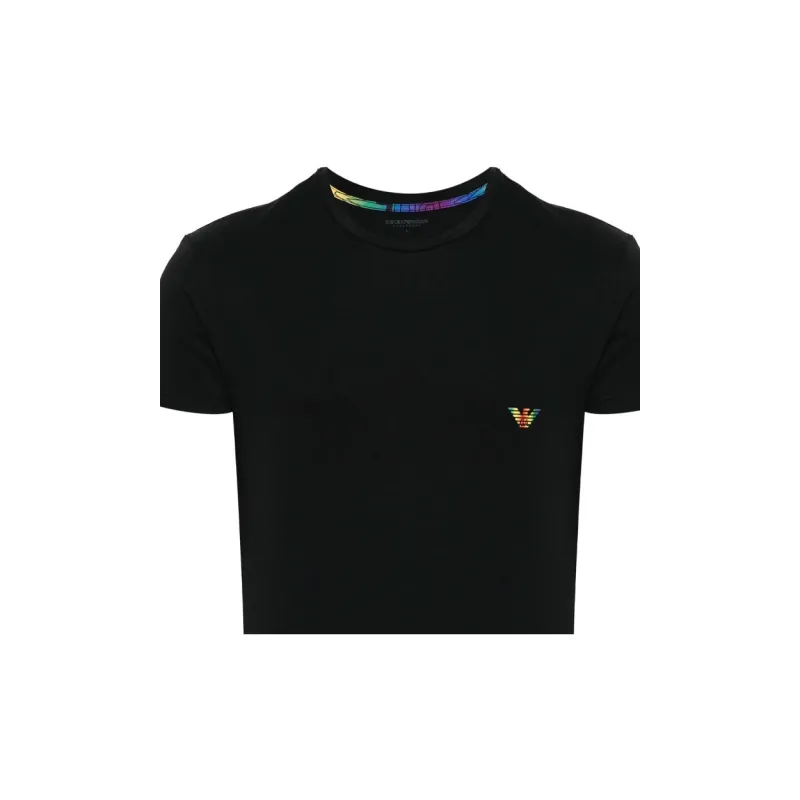 EMPORIO ARMANI Logo print T shirt-8