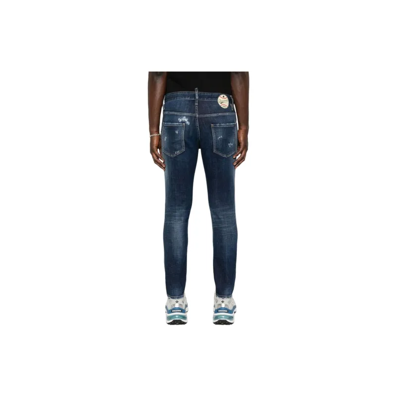 DSQUARED 2 Skater Distressed Skinny Jeans-2