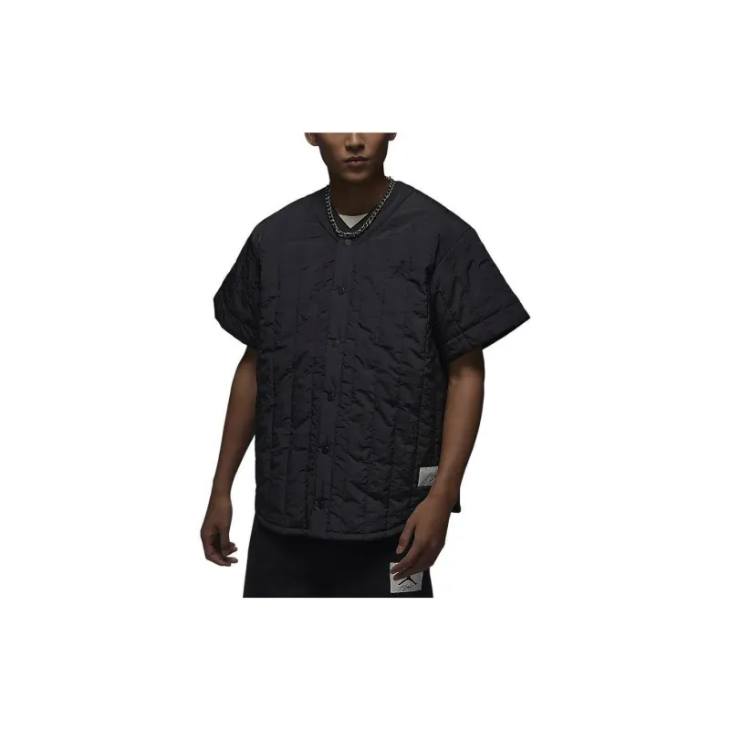 Jordan Flight Heritage Baseball Jacket Men's Black-3