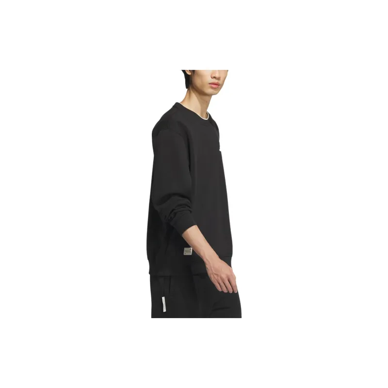 Adidas FW24 Small Logo Sweatshirt Sweatshirt Men Black-2