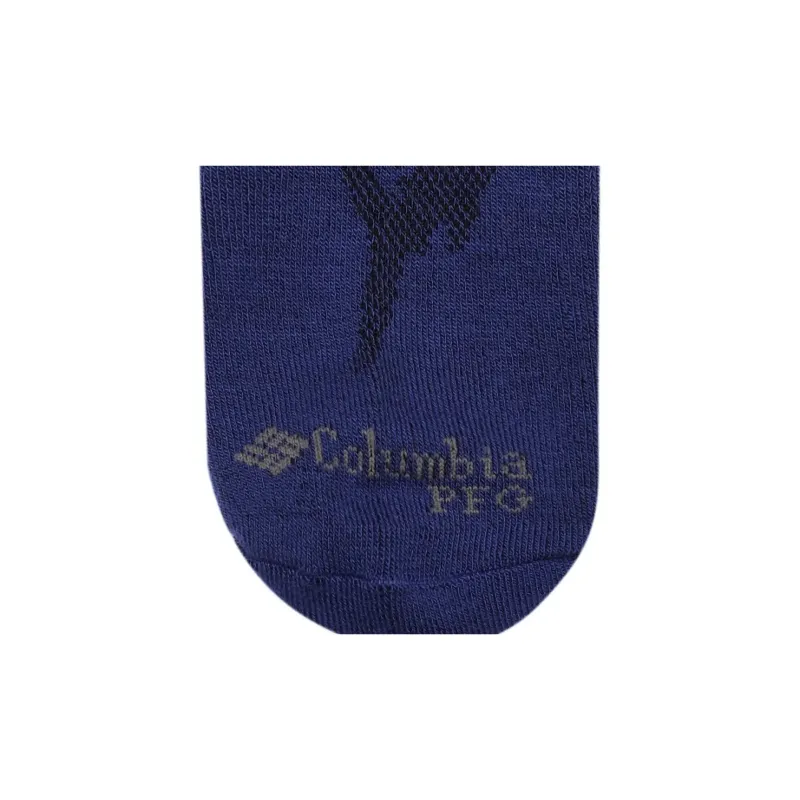 Columbia PFG Americana Mid-Calf Socks Men 4 Pack Carbon/White/Gray/White-3