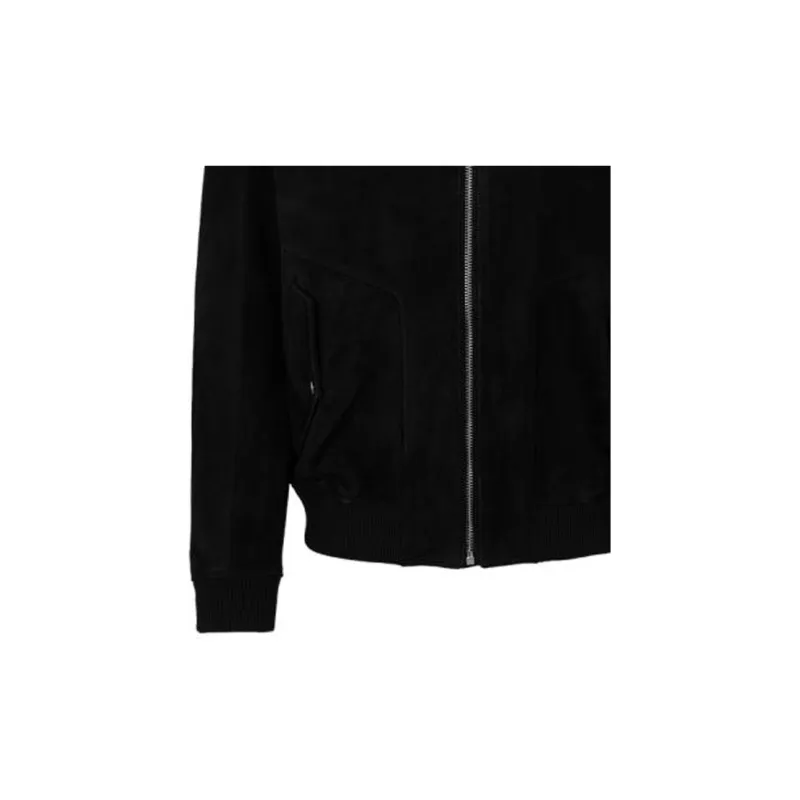 HUGO BOSS FW23 Leather Jacket Men's Black-3
