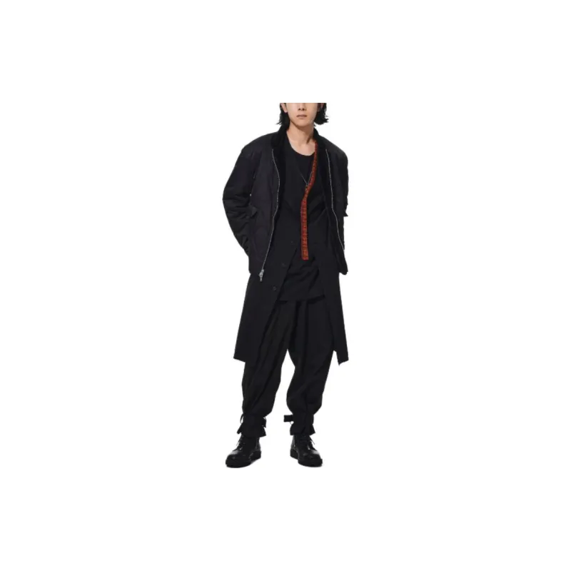 Yohji Yamamoto Jackets Unisex Black-4