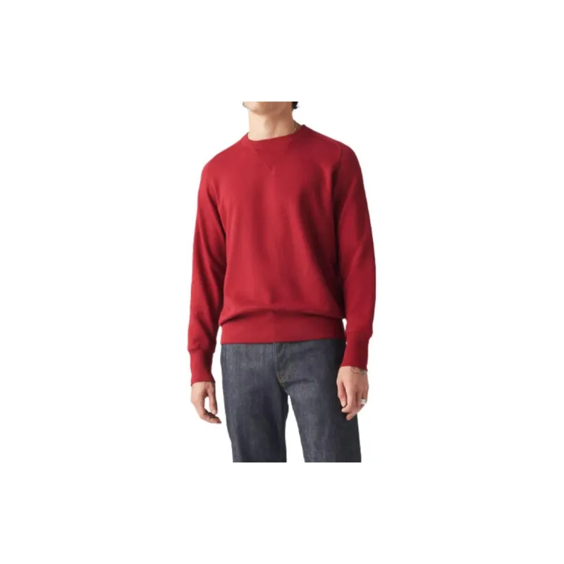 Levis Sweatshirts Men Red-1
