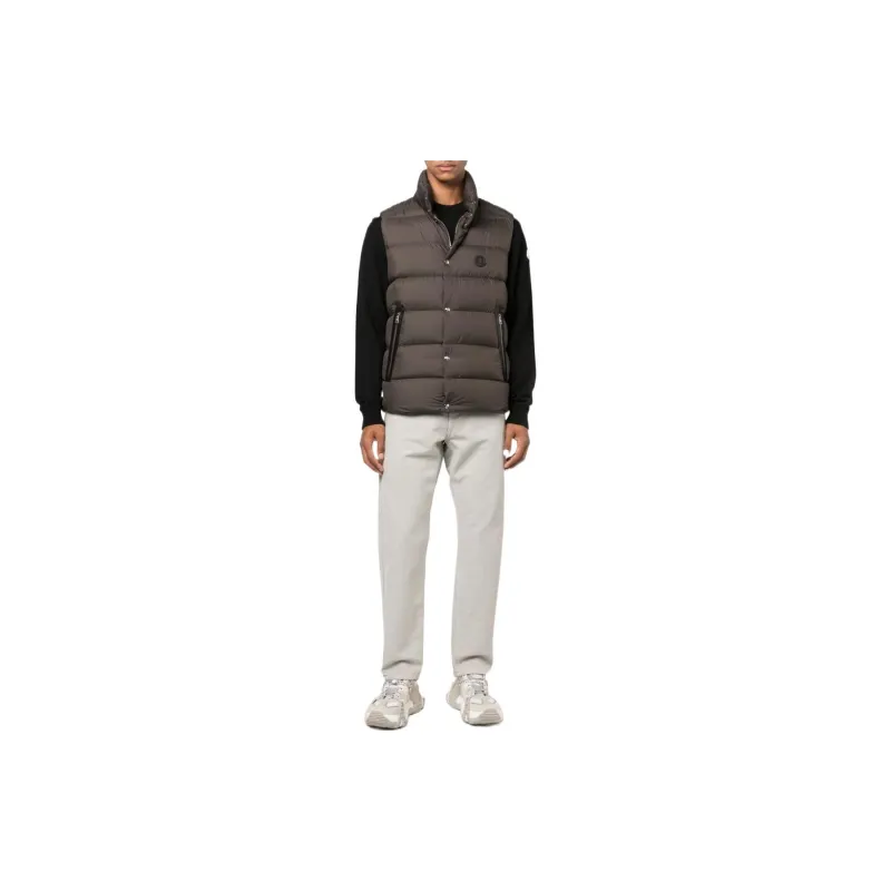 Moncler Treompan Series Vests Men Gray-3