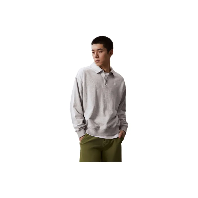 CALVIN KLEIN Sweatshirt Men's Pearl Gray-2