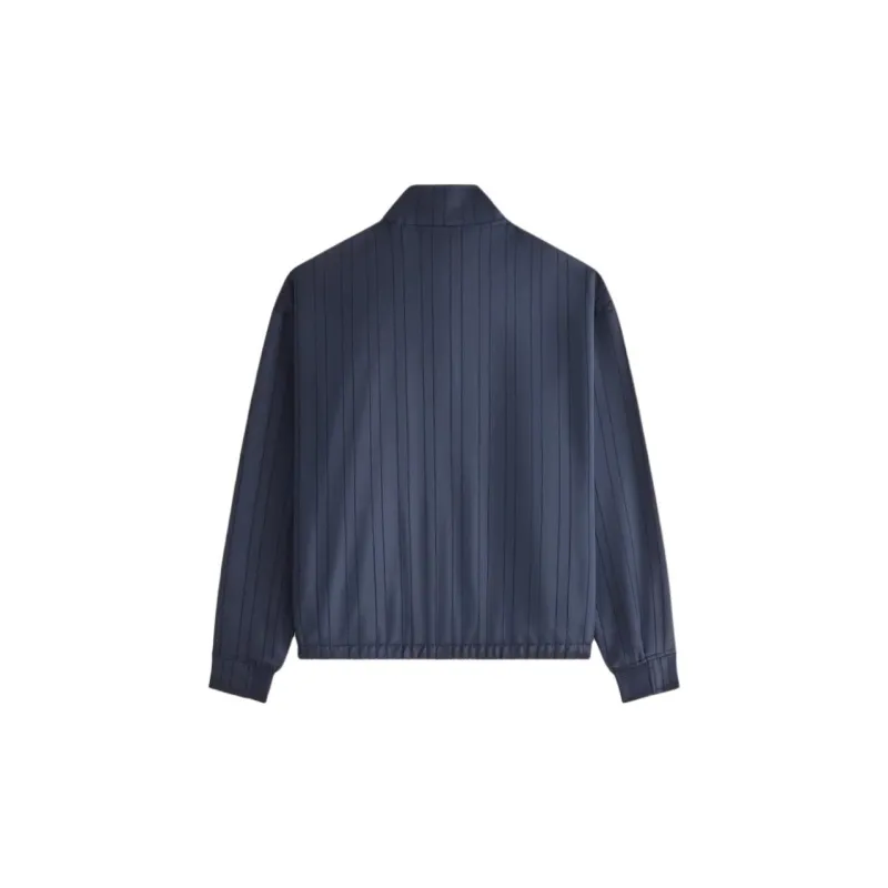 KITH Wrenley Satin Crest Track Jackets Coats Women's Nighttime-1
