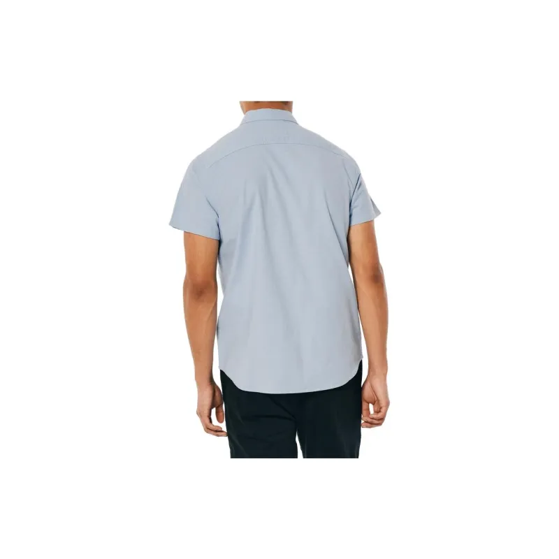 Hollister Shirts Men Light Blue-2