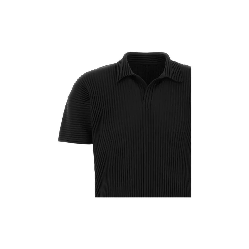 EMPORIO ARMANI Short sleeved Stretch Nylon blend Shirt-3