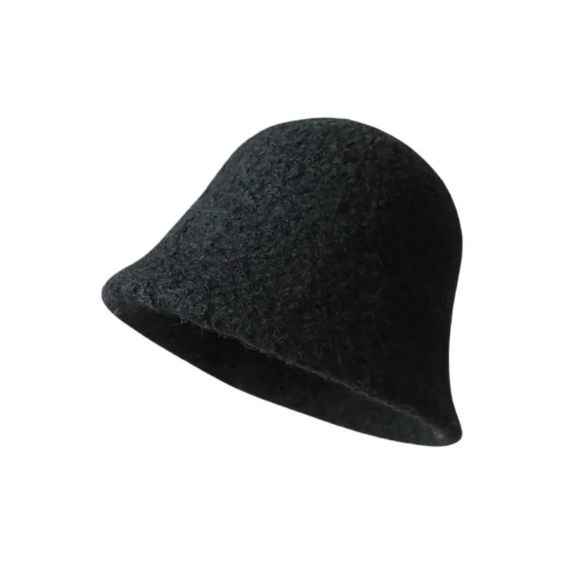 JEANSWEST Wool Blend Bucket Hats Unisex-16