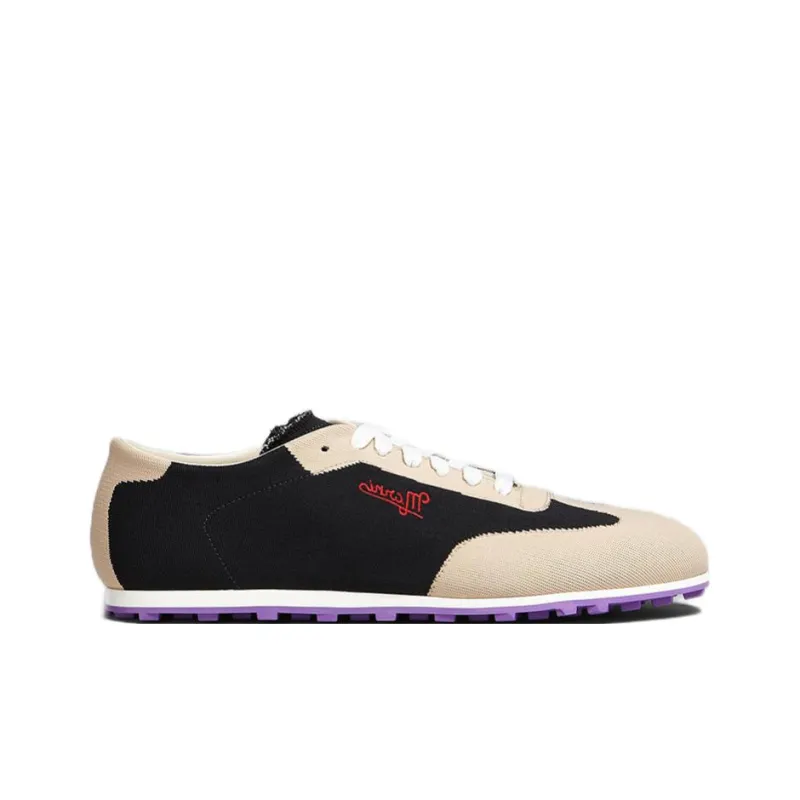 MARNI Pebble Slip-Resistant Low-Top Sports Casual Shoes Men's Black Beige-1