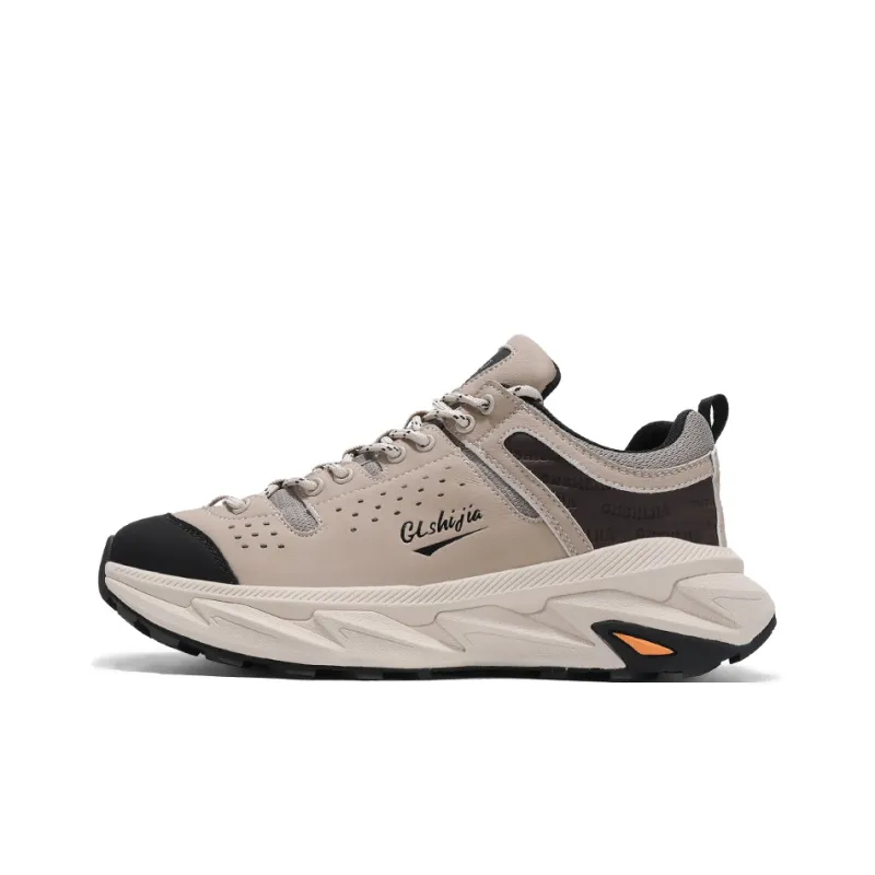 GONGLANGSHIJIA Lightweight Low Top Casual Shoes Men's-7