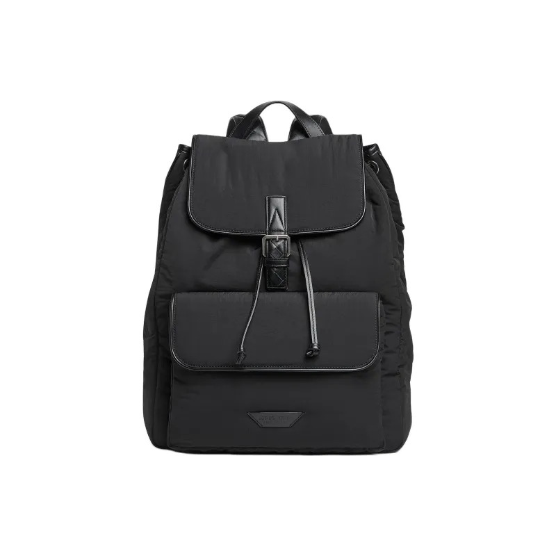Bottega Veneta Nylon Backpack Men's Black-0