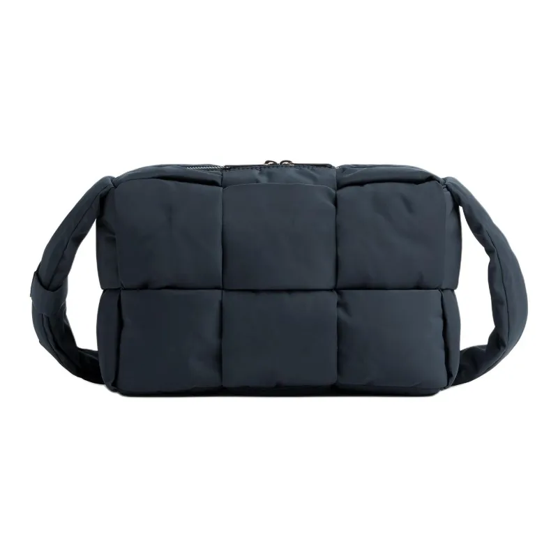 Bottega Veneta ARCO Polyester Camera Bag Shoulder Bag Crossbody Bag Medium Size Men's Shadow Gray-0