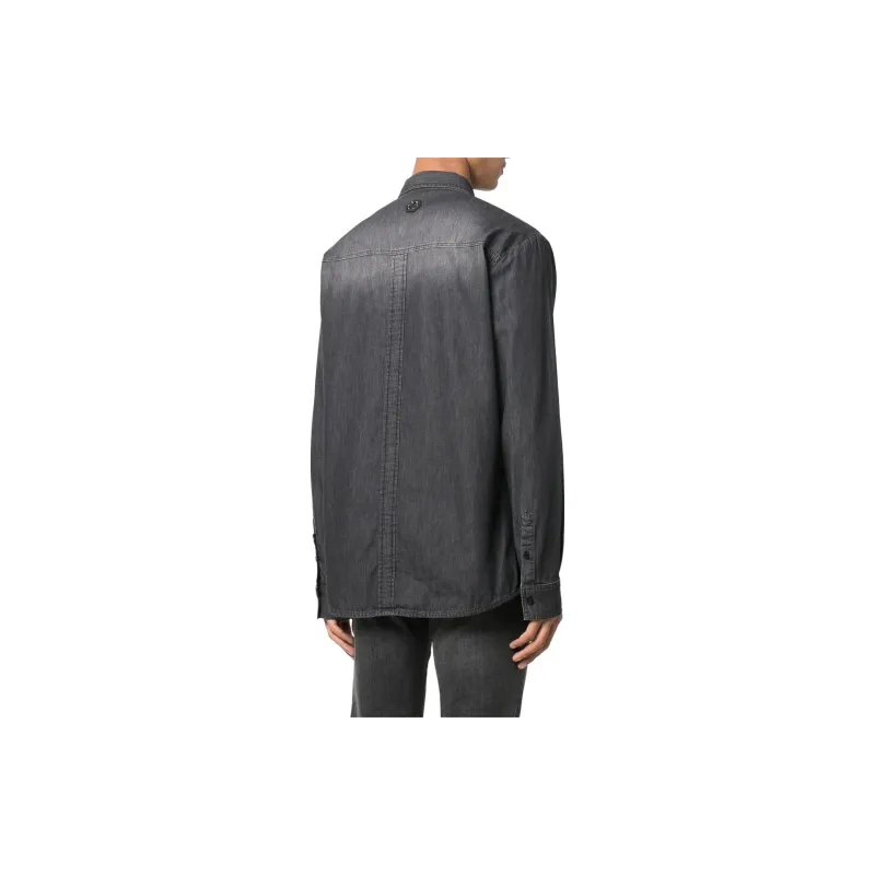 PHILIPP PLEIN Shirts Men Gray-2