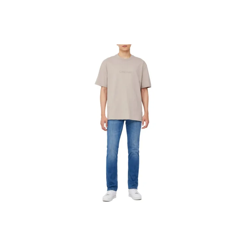 CALVIN KLEIN T Shirt Men's Light Gray-2