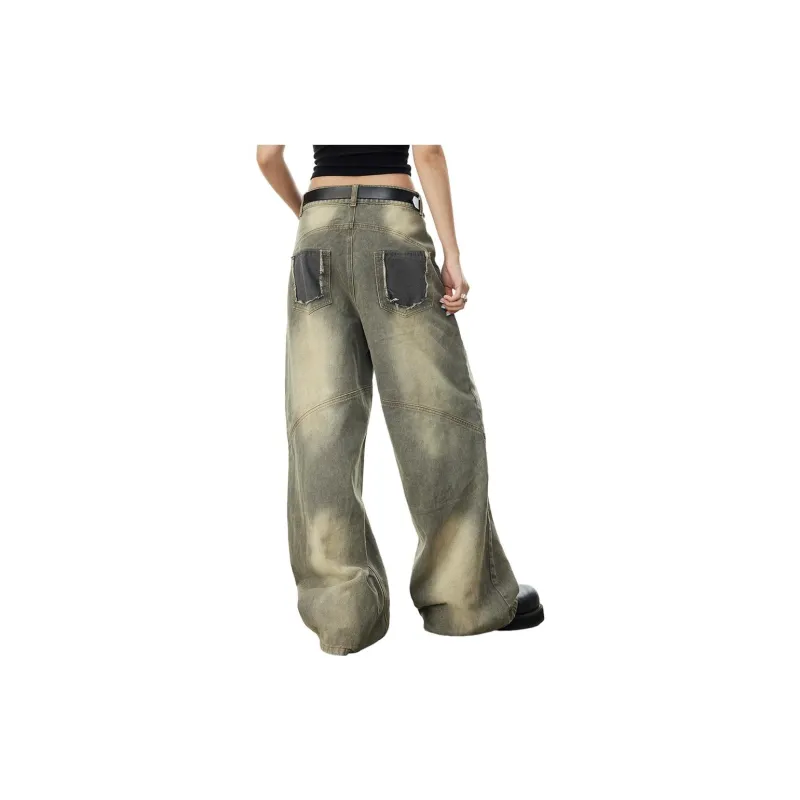 0-CROWORLD Jeans Unisex-7