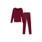 [Wool-Extra Warm-Clothing Sets]Velour Red