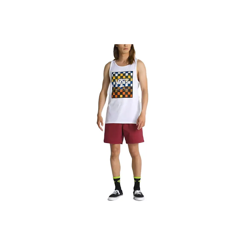 Vans Tank Tops Unisex White-3