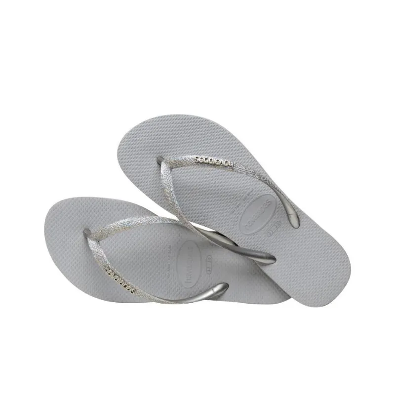 Havaianas Abrasion Resistant Flip Flops Women's Ice Gray-3