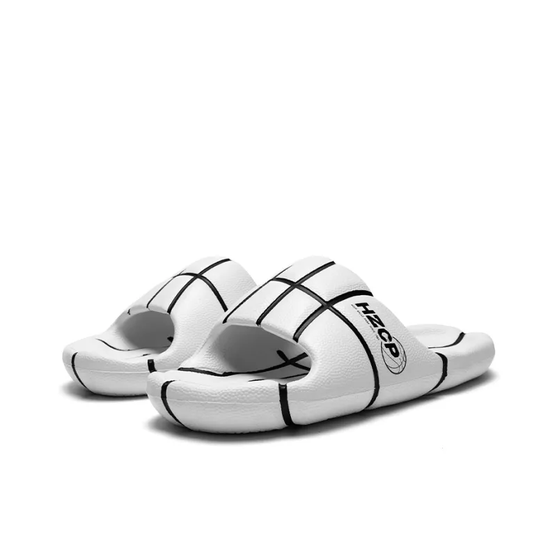 Ballspark x HZCP EVA Slip Resistant Basketball Trendy Casual Slippers Unisex Panda Color/White Black-2