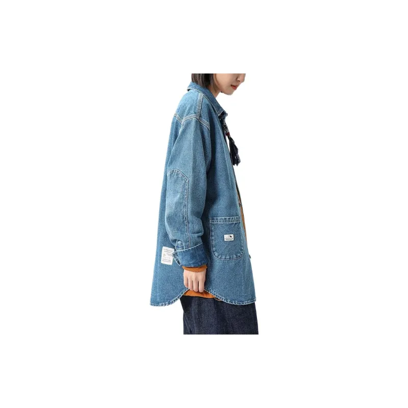 GOLDLION G+ Denim Jacket Men's Medium Blue-3