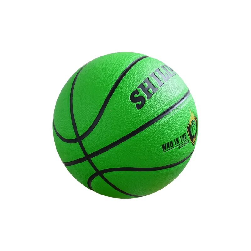 Vartsing x SHILIPAI PU Basketball Green Size 7 Training Unisex-3