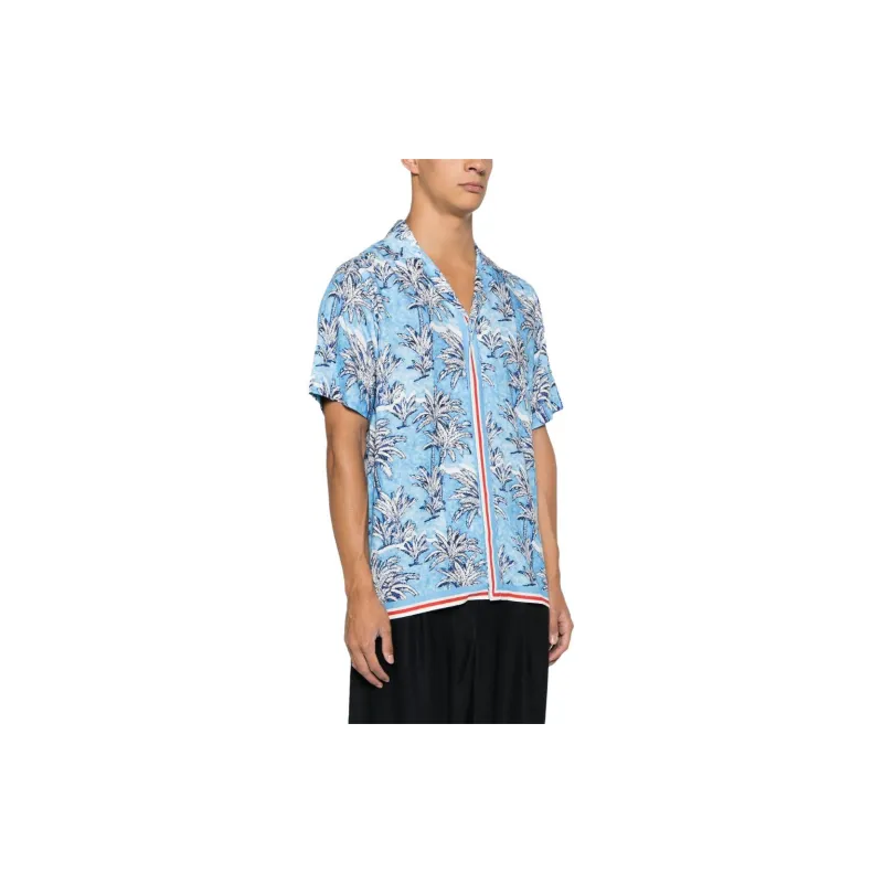 Orlebar Brown Shirts Men Blue-2