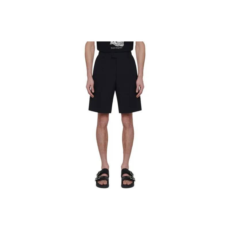 McQ Alexander McQueen Knee Length Tailored Shorts-4