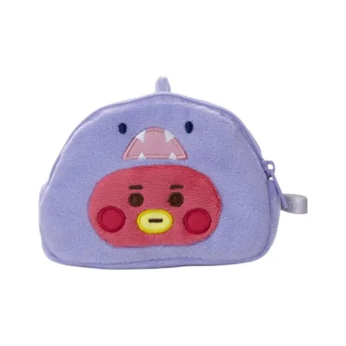 LINE FRIENDS Coin Purses Purple