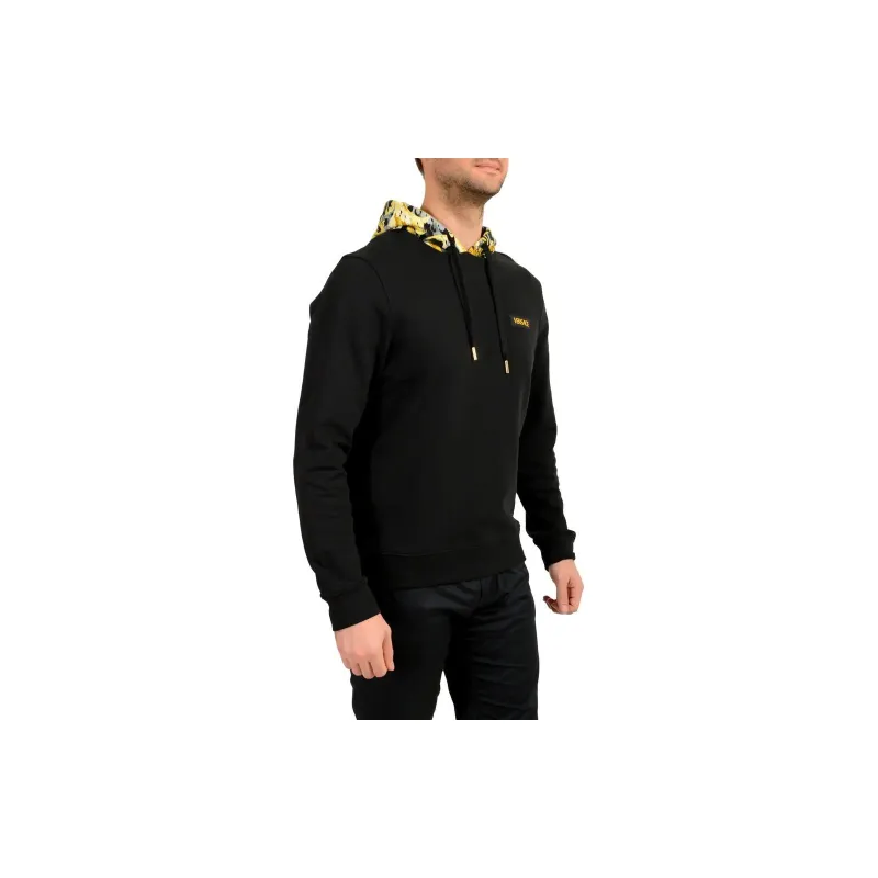 VERSACE Printed Hood Sweatshirt-3