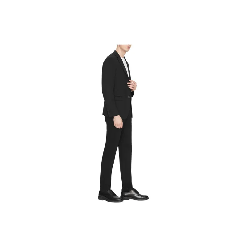 THEORY Business Suits Men Black-4