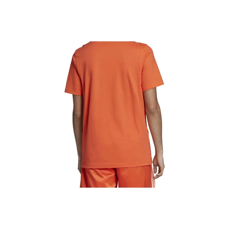 Adidas Originals Trefoil T Shirts Men Orange Yellow-4