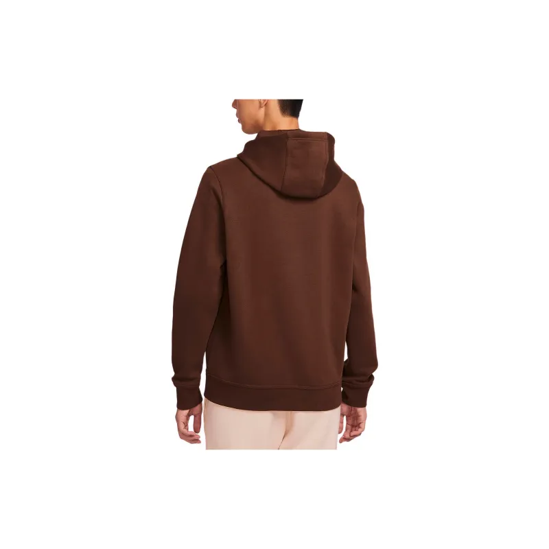 Nike Men's Long-Sleeve Hooded Sweatshirt Cocoa-3