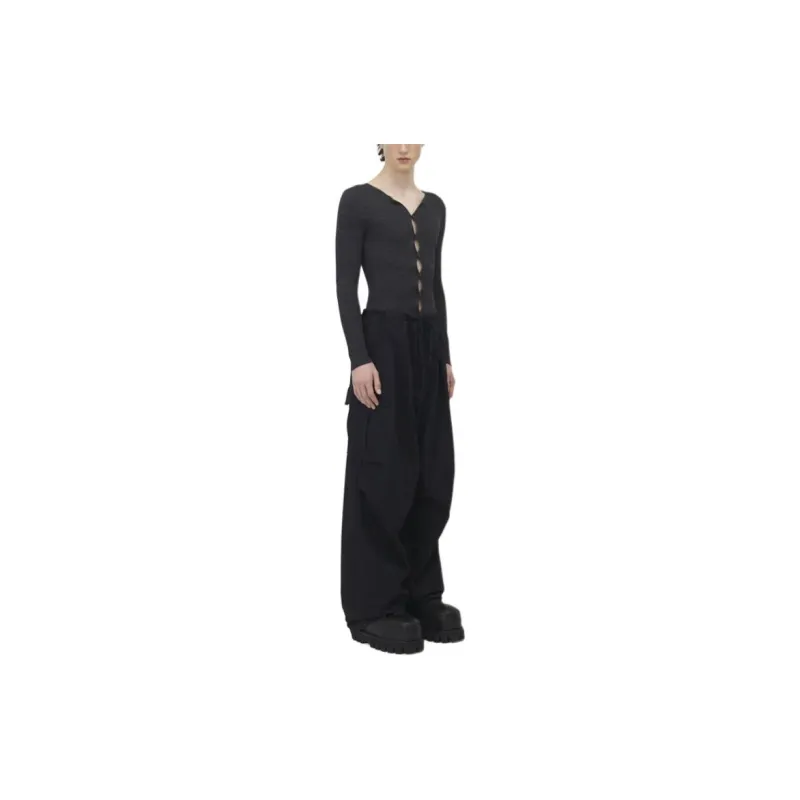 Alexander McQueen Pleated Cargo Trousers-3