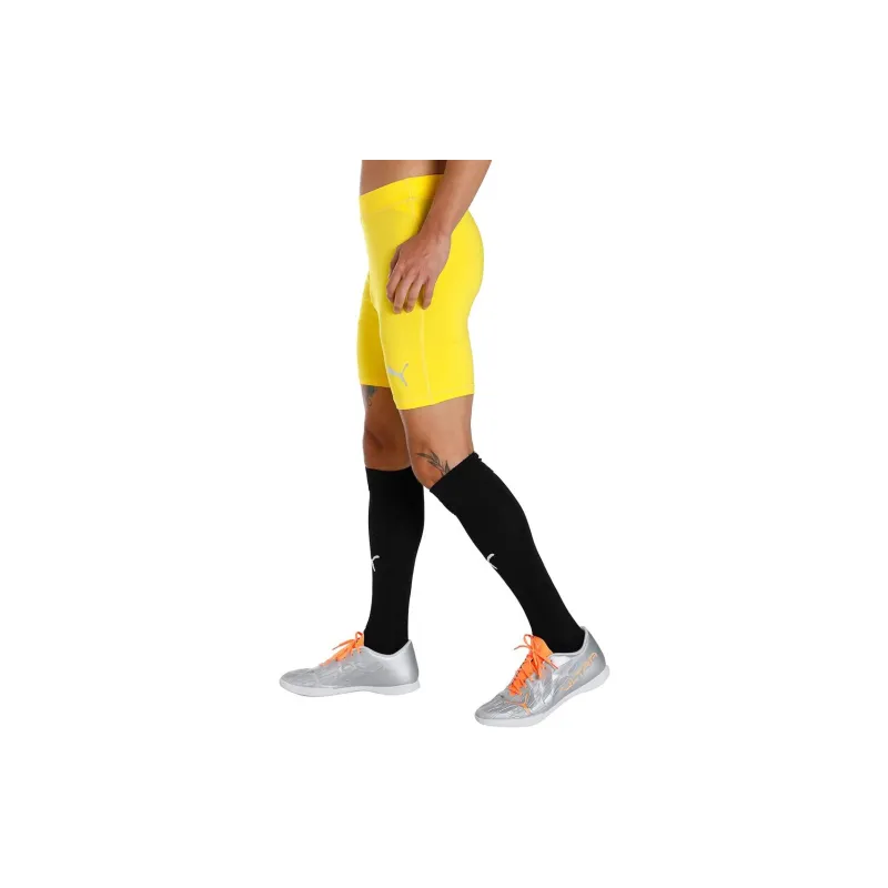 PUMA LIGA BASELAYER Sports Shorts Men's Electronic Yellow-4