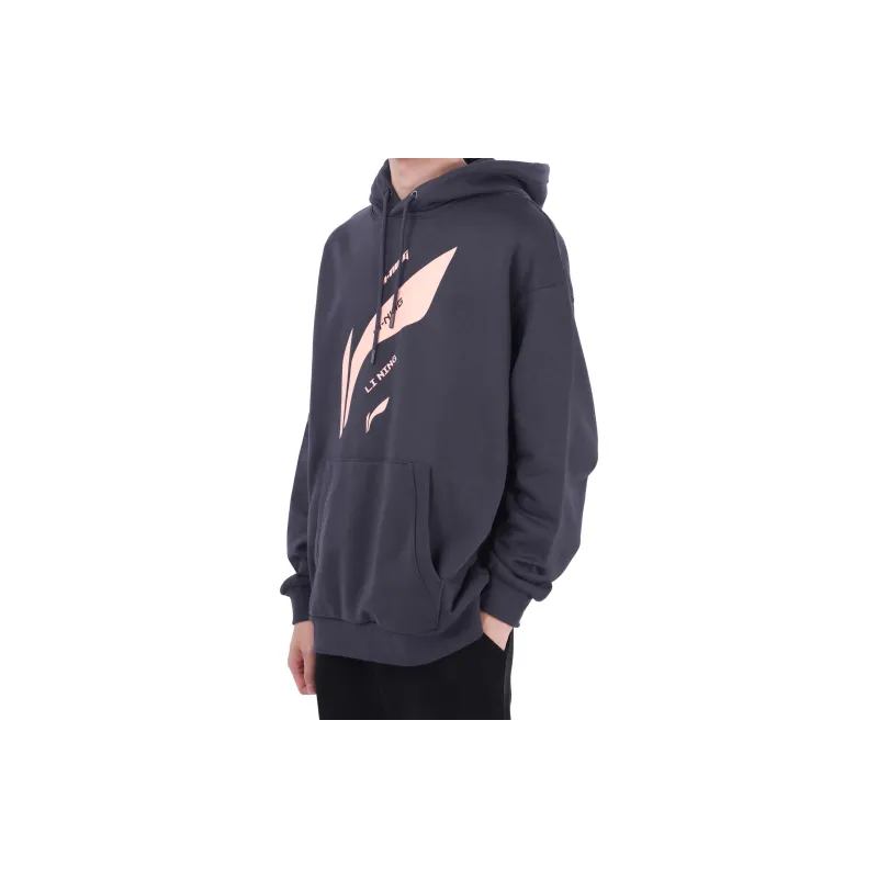 LiNing Training Series Sweatshirt Unisex Dark Purple Gray-3