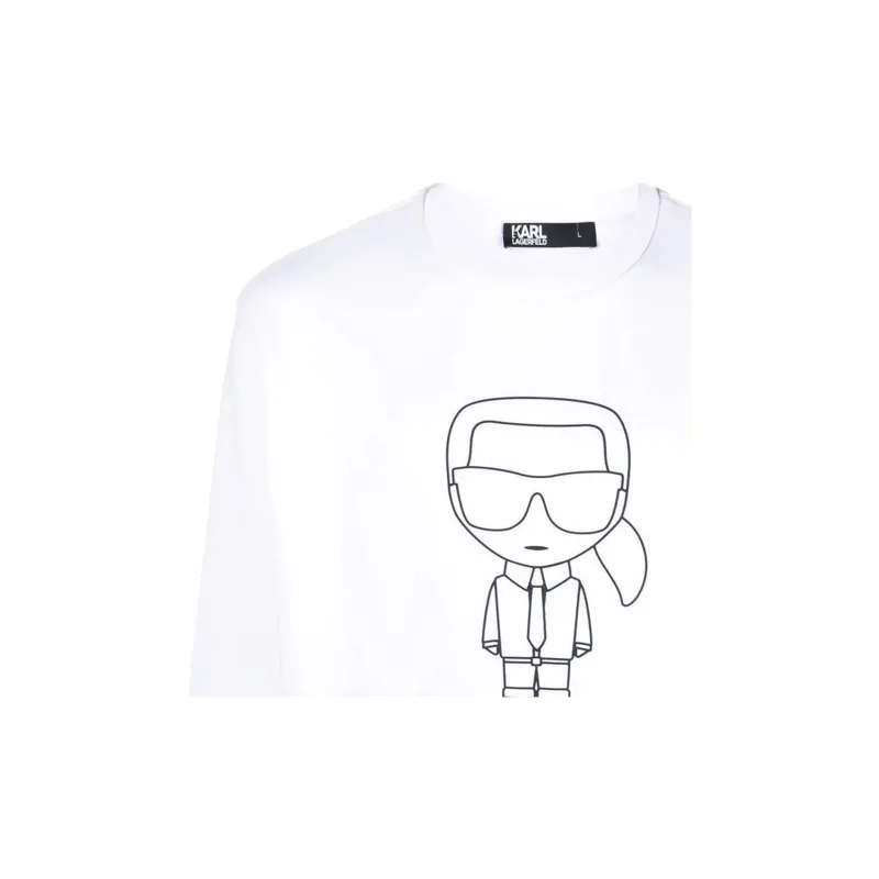KARL LAGERFELD / Karl Lagerfeld Jeans Sweatshirts Men White-4