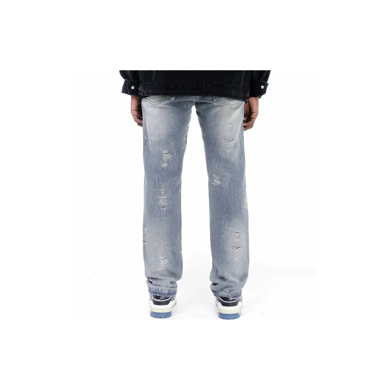 MT99 Jeans Unisex Light Blue-3