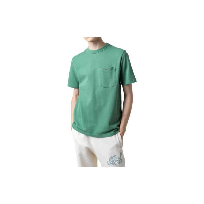 LACOSTE T Shirts Men Olive-1