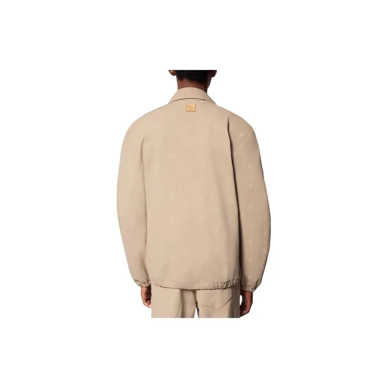LOUIS VUITTON Lv Blason Cotton Jacquard Blouson-4