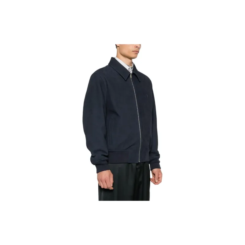 Givenchy 4G Plaque Zip Up Bomber Jacket-4